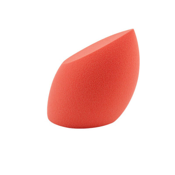 custom logo oval slant makeup sponge