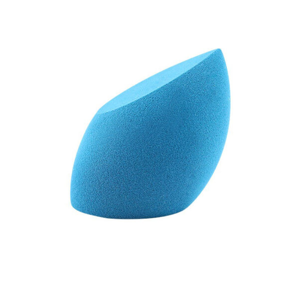 custom logo oval slant makeup sponge