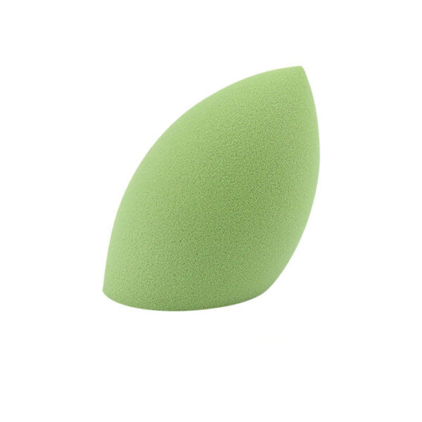 custom logo oval slant makeup sponge