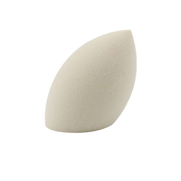 custom logo oval slant makeup sponge