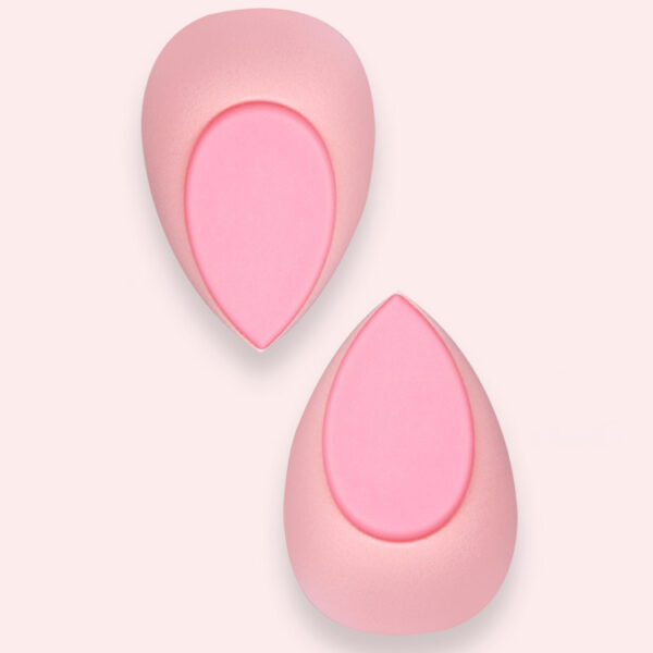 Silicone coated beauty sponge