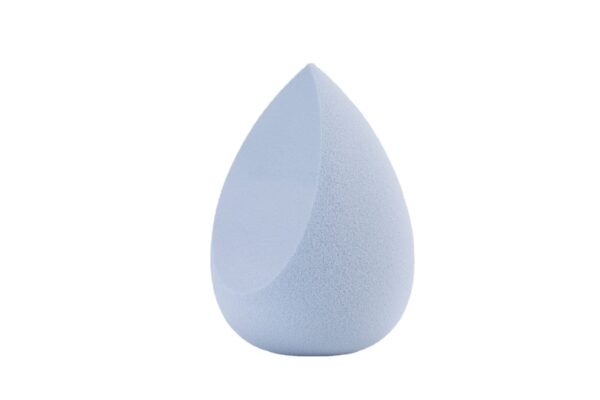 light blue makeup sponge