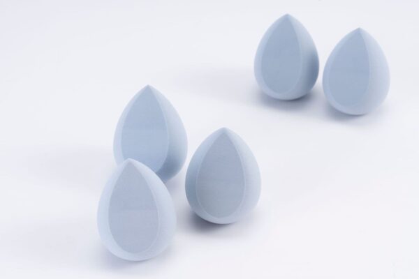 private label light blue makeup sponge